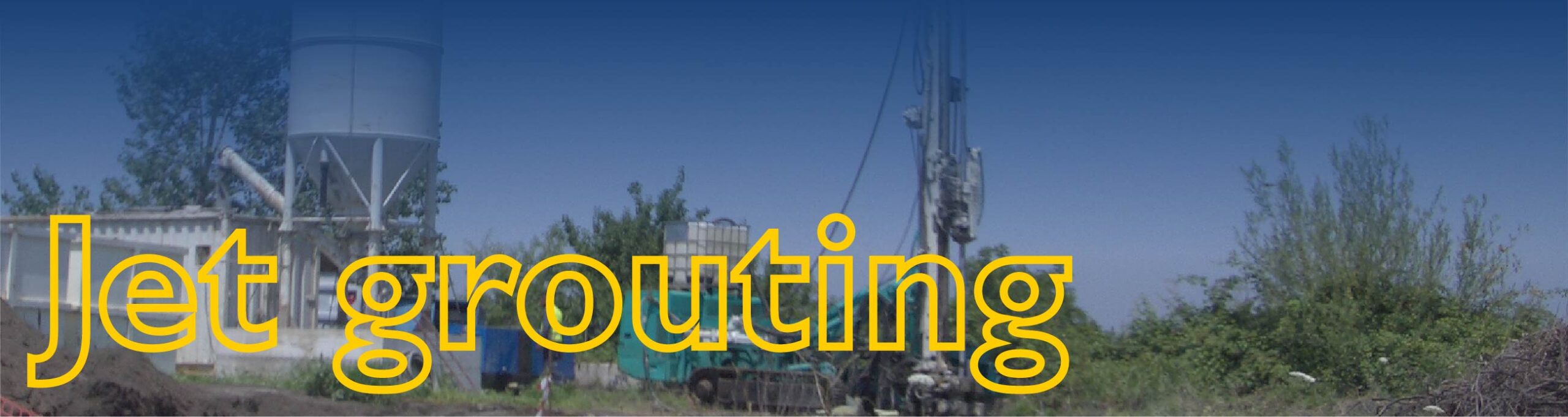 Jet grouting